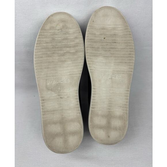 J/Slides Suede Nia women's pull on ankle boots black size 7 - Picture 9 of 9